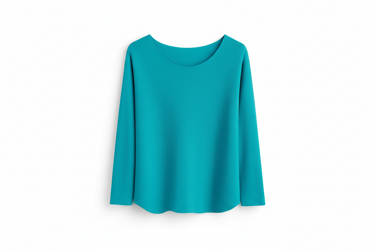 WW&K |Camisola Terk Azul Turquesa
