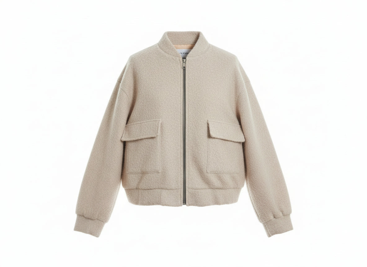 WW&K | Casaco "Ovina" Branca