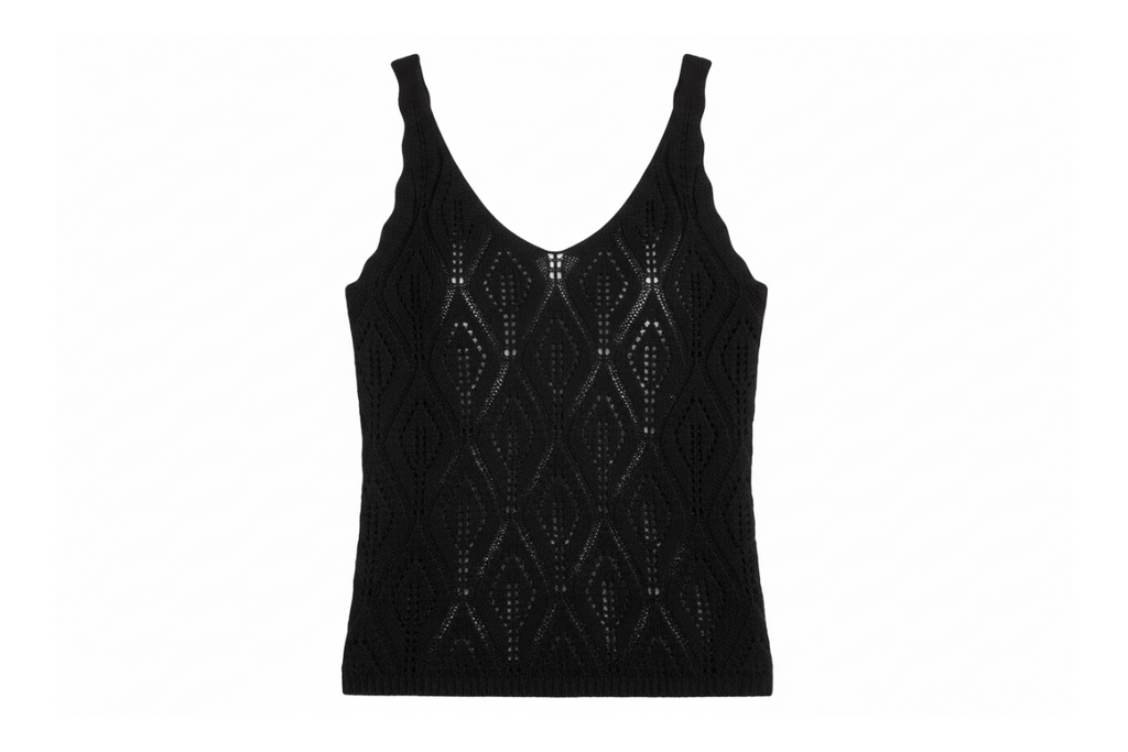 WW&K | Top Lirio preto