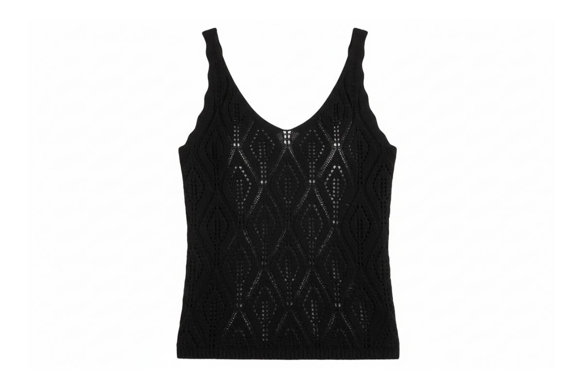 WW&K | Top Lirio preto
